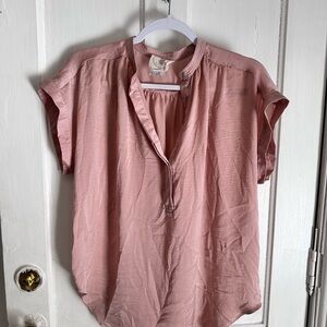 Elegant Dusty Pink Women's Tunic